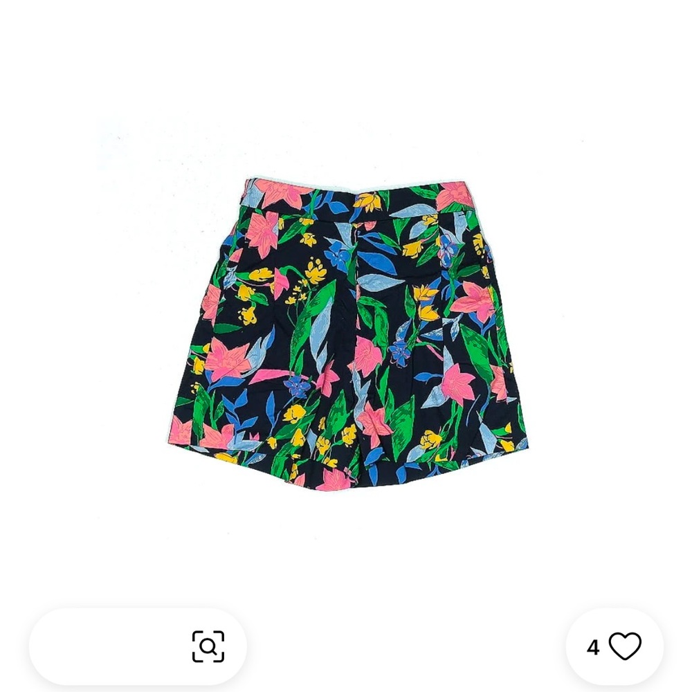 NWT! J.CREW high rise floral shorts